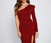 Kimberly One-Shoulder Formal Dress