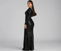 Ireland Formal Sequin Mermaid Dress
