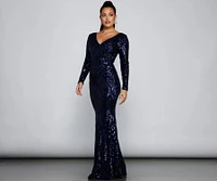 Ireland Formal Sequin Mermaid Dress