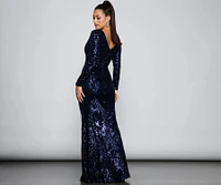 Ireland Formal Sequin Mermaid Dress