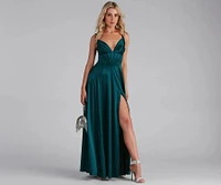 Rae Formal Corset A-Line Dress