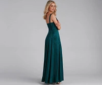 Rae Formal Corset A-Line Dress