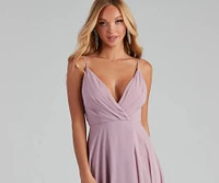 Silvia Chiffon A-Line Formal Dress