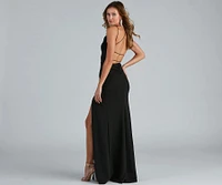 Presley Formal Halter A-Line Dress