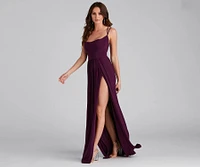 Fleur Formal Double High Slit Dress