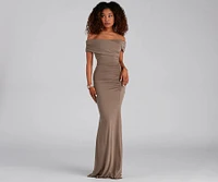 Layne Off-The-Shoulder Mermaid Formal Dress