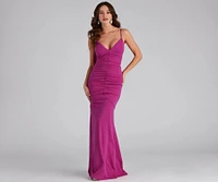 Bianca Ruched Mermaid Formal Dress