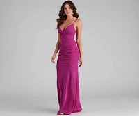 Bianca Ruched Mermaid Formal Dress