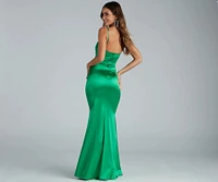 Melanie Sleeveless Cutout Mermaid Dress