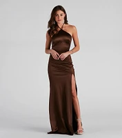 Saskia Formal High Slit Dress