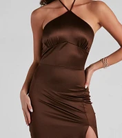 Saskia Formal High Slit Dress