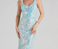 Sylvia Formal Sequin Mermaid Long Dress