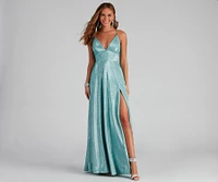 Freya Glitter A-Line Dress