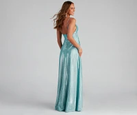 Freya Glitter A-Line Dress