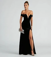Kerri Formal Velvet Mermaid Dress