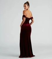 Kerri Formal Velvet Mermaid Dress