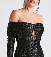 Karen Formal Sequin Mermaid Dress