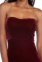 Kimberly Velvet Sweetheart Dress