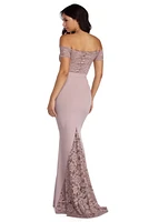 Lola Off The Shoulder Lace Dress