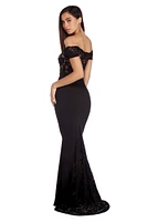 Lola Off The Shoulder Lace Dress