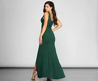Nancy Formal High Slit Dress