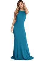 Adelyn Strappy Trumpet Dress