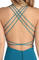 Adelyn Strappy Trumpet Dress