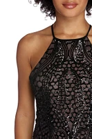 Geneva High Class Sequin Dress