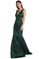 Kailey Formal Taffeta Mermaid Dress