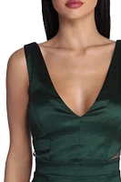 Kailey Formal Taffeta Mermaid Dress