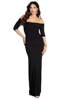 Stella Formal Ruched Dress