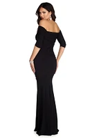 Stella Formal Ruched Dress