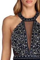 Esther Formal Embellished Gemstone Dress