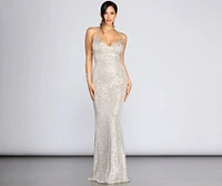 Teagan Sequin Gown