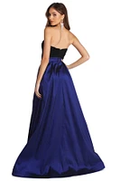 Miley Formal Sweetheart Lace Dress