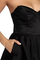 Bonnie Formal Taffeta High Low Dress
