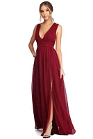 Reese Formal Layered Chiffon Dress