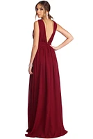Reese Formal Layered Chiffon Dress