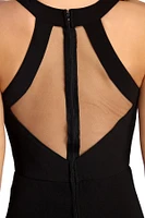 Jennifer Formal Illusion Stripe Dress