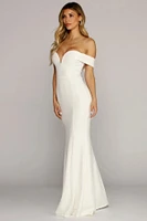 Emerson Formal Lattice Mermaid Dress