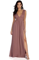 Reese Formal Layered Chiffon Dress