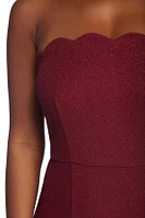 Miranda Glitter Mermaid Formal Dress