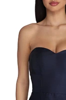 Sarah Formal Satin Trumpet Dress