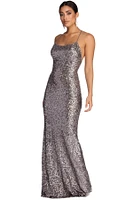 Chrissy Formal Open Back Dress