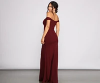 Myra Formal High Slit Dress