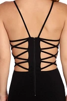 Kynlee Formal High Slit Beaded Dress