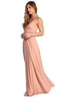 Julissa Formal Sleeveless Chiffon Dress
