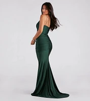 Nicole Formal One-Shoulder Mermaid Dress