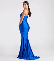 Nicole Formal One-Shoulder Mermaid Dress