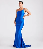 Nicole Formal One-Shoulder Mermaid Dress